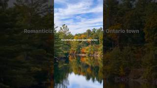 Fall in Bracebridge Ontario 🇨🇦ontario ontariocanada muskoka [upl. by Egroej]