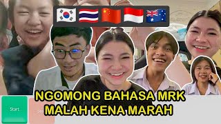 ENG SUB NGOMONG BAHASA MRK MALAH KENA MARAH DI OmeTV 🇨🇳🇹🇭🇰🇷🇮🇩🇦🇺 [upl. by Naitsabes]