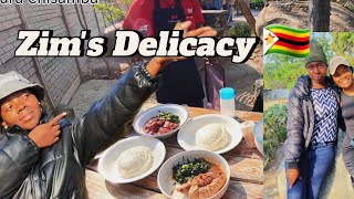 Tasting Zimbabwes Most Unique Dishes🇿🇼 [upl. by Nimsay474]