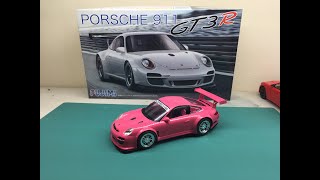 Fujimi Porsche 911 GT3R Kit Review [upl. by Ecidna]