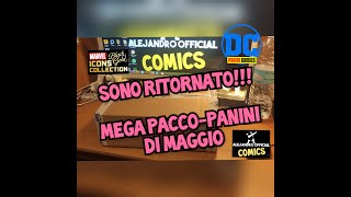 PACCO DALLA PANINI di Maggio OMNIBUS  FUMETTI  BLACK ICON MARVEL 😱😱😱😱 ALEJANDRORETURN [upl. by Iatnahs272]