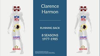 Clarence Harmon Football Running Back [upl. by Heinrike]