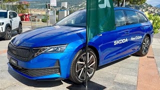 New SKODA OCTAVIA FACELIFT SPORTLINE 2025  visual REVIEW exterior interior Combi [upl. by Kape]