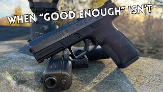 CZ P10 C Review When quotGood Enoughquot Isnt [upl. by Leiruh]