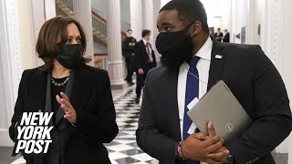 Another Kamala Harris aide quits as claims of turmoil ‘bullying’ mount  New York Post [upl. by Yennep]