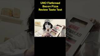 FASTEST Fast Food Pizza EVER Uno Flatbread Bacon Pizza Put to the Test [upl. by Burnside]