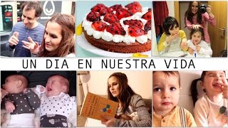 VLOG DIARIO  RECETA TARTA de chocolate con mariquitas  Mi época de atleta  2 MESES MELLIZAS [upl. by Tertius510]