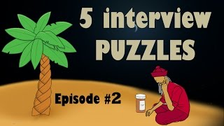 5 Interview PUZZLES  Episode 2  Frequently asked Job Interview PUZZLES [upl. by Lovmilla]