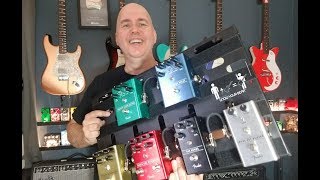 My First Impressions Of ALL 6 Fender Pedals Time Stamped [upl. by Hammer]