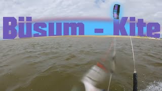 Büsum  DE  Kitesurfen an der Nordsee [upl. by Blondell139]