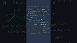 Racemic mixture racemate jee cet organicchemistry neet shorts [upl. by Zorine]