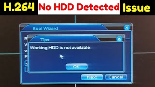 How To Solve Dvr Hard Disk Issue  No HDD Detected technicalth1nker [upl. by Ewall]