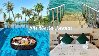 ISLAND VLOG Anantara World Islands Resort [upl. by Llirrem]