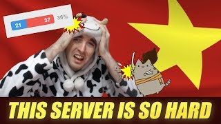 VIETNAM SERVER IS WAY TOO HARD  Cowsep [upl. by Curnin]