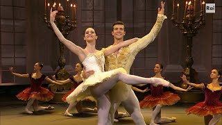 Marianela Núñez amp Roberto Bolle pas de deux from act II Paquita – Italian TV show quotDanza con mequot [upl. by Remmer883]