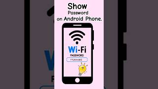 Get WiFis Password on Android Phone  Android Phones WiFi Password Show [upl. by Kcim]