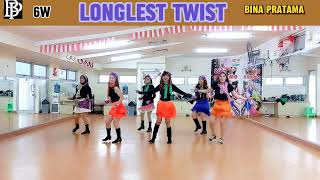 Longlest TwistLine DanceBina Pratama ChorTiti KaseseINA May24Longlest Twist Short Version [upl. by Treb]