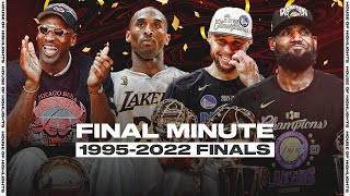 The Last Minute of the Last 28 NBA Finals 19952022 [upl. by Aleakim596]