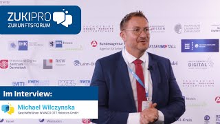 Im Interview Michael Wilczynska auf dem ZUKIPROZukunftsforum 2024 [upl. by Pals]