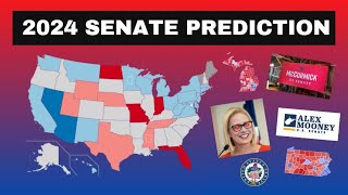 2024 US Senate Prediction  2024 Senate Forecast amp Analysis [upl. by Zandra]