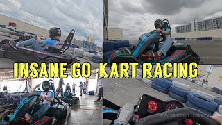 RACING AN ELECTRIC GOKART FOR THE FIRST TIME  UNFORGETTABLE MOMENTS  BORNEO DASH KART AEON MALL [upl. by Sitto981]