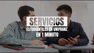 🧡📚 SERVICIOS ESTUDIANTILES UNIFRANZ EN 1 MINUTO ⏱ [upl. by Henderson306]