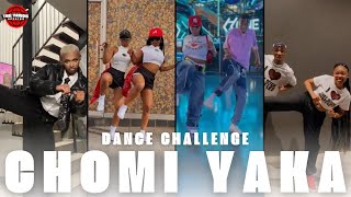 Chomi Yaka amapiano dance challenge🔥🕺🇿🇦ft Kamo Mphela Ishuu industry amp babyface womdantso [upl. by Zimmerman]