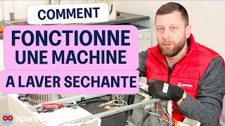 Cest quoi une machine à laver séchante  Fonctionnement test et réparation [upl. by Eriha]