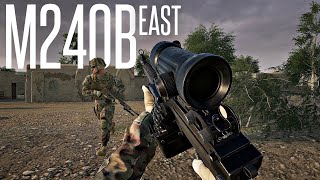 THE M240B IS A BEAST IN THIS GAME  SQUAD 40 VS 40 Realistic Gameplay [upl. by Strain]