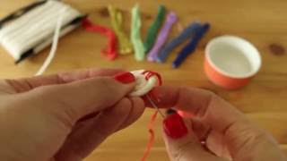 DIY Rope Coil Basket  Part 1 Starting Your Coil [upl. by Kapoor]