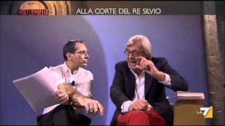 Show di Sgarbi a Piazza Pulita 29092011 [upl. by Attelahs23]