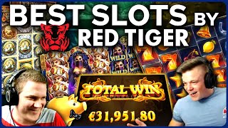 BIGGEST WINS on RED TIGER Slots [upl. by Ealasaid]