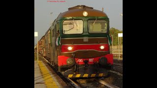 Treno della Memoria in arrivo ad OzieriChilivani [upl. by Dorolisa371]