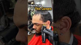 How I Saved his Thin Hairline ezcutz hairstyle hairline hairtransformation haircut asmr [upl. by Kudva]