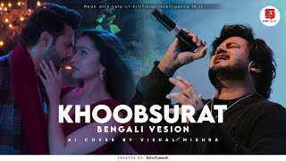 Khoobsurat  Bengali Version by Vishal Mishra Ai  EchoTunesAI [upl. by Cini]