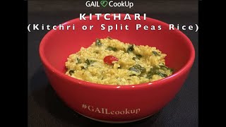 Kitchari  Guyanese Kitchri  Trini Split Peas Rice GAILcookup Indian Khichri [upl. by Reviere975]