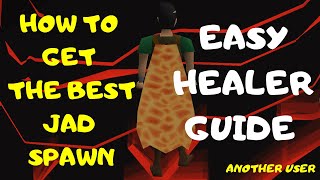 OSRS Easiest Jad Spawn  Easy Healers Guide [upl. by Slosberg541]