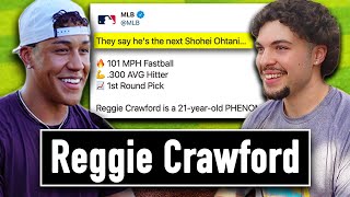 Reggie Crawford Getting Shohei Ohtani Comparisons Throwing 101 MPH amp Mindset  Enjoy The Show [upl. by Elianore]