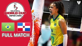 Brazil 🆚 Dominican Republic  Full Match  Women’s Volleyball World Cup 2019 [upl. by Schulz311]