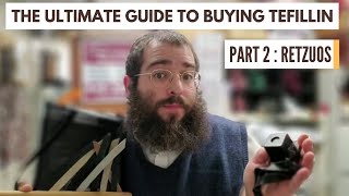 The Ultimate Guide to Buying  Purchasing Tefillin Episode  2 Retzuos  Tefillin Straps explained [upl. by Goldshlag612]