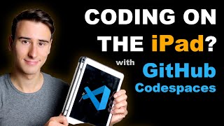 Developing on an iPad using Github Codespaces [upl. by Sharman]