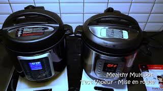 Test vapeur sur le Mealthy Multipot et Instant Pot Smilingcookingwithbenji [upl. by Flam506]