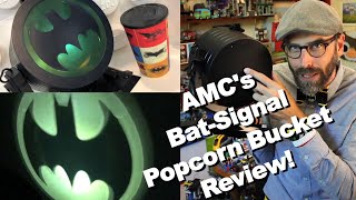 JoeGo Review AMC Batman™ BatSignal™ Popcorn Bucket Review The BatBucket [upl. by Ateiluj]