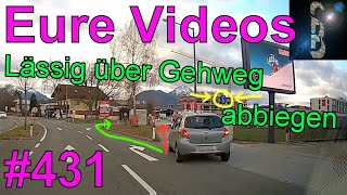 Eure Videos 431  Eure Dashcamvideoeinsendungen Dashcam [upl. by Anirtep]