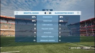 Gallagher Premiership 20242025 Round 3 Bristol vs Gloucester [upl. by Dusty797]