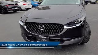 2023 Mazda CX30 25 S Select Package Sport Utility San Jose Palo Alto Hayward San Mateo Fremont [upl. by Alrak]