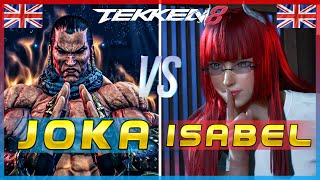 Tekken 8 🔥 Joka 1 Feng Vs Isabel Lili 🔥 Ranked Matches [upl. by Annoyk]