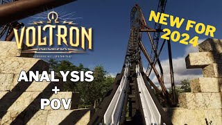 Voltron Coaster Europa Park New For 2024 Analysis  POV [upl. by Beghtol115]