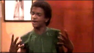 Young ALFONSO RIBEIRO does Grandmaster Flash ft Shirley Hemphill and Lainie Kazan [upl. by Eustatius]