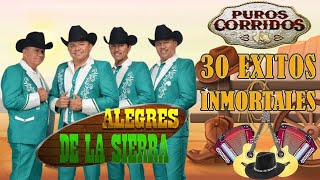 Los Alegres de la Sierra 💫 Lágrimas En La Sierra DISCO DE ESTUDIO 💫 Puros Corridos Para Pistear 🎆 [upl. by Sonitnatsok]